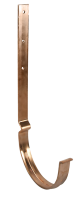 Держатель желоба удлиненный, защелкивающийся, медь, d-150 мм, Zambelli