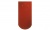 Детальное фото керамическая черепица рядовая creaton biber klassik nuance красное вино ангоб
