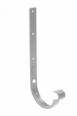 Детальное фото метал. кронштейн длинный усиленный stal, 124(120)/900 мм, цвет белый, galeco